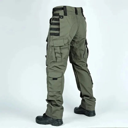 Tactical Pants Men Multi-Pocket Cargo Pants Casual Trousers Wear-Resistant Quick Dry Workwear Hiking Trainning Pant Loose