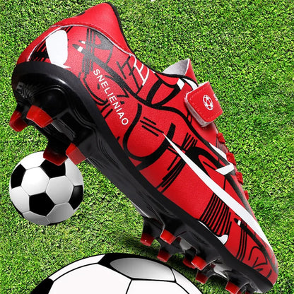 Hot TF/AG Kids Football Shoes Original Child Soccer Shoes Indoor Training Football Field Boots Children‘s Soccer Cleats Sneaker