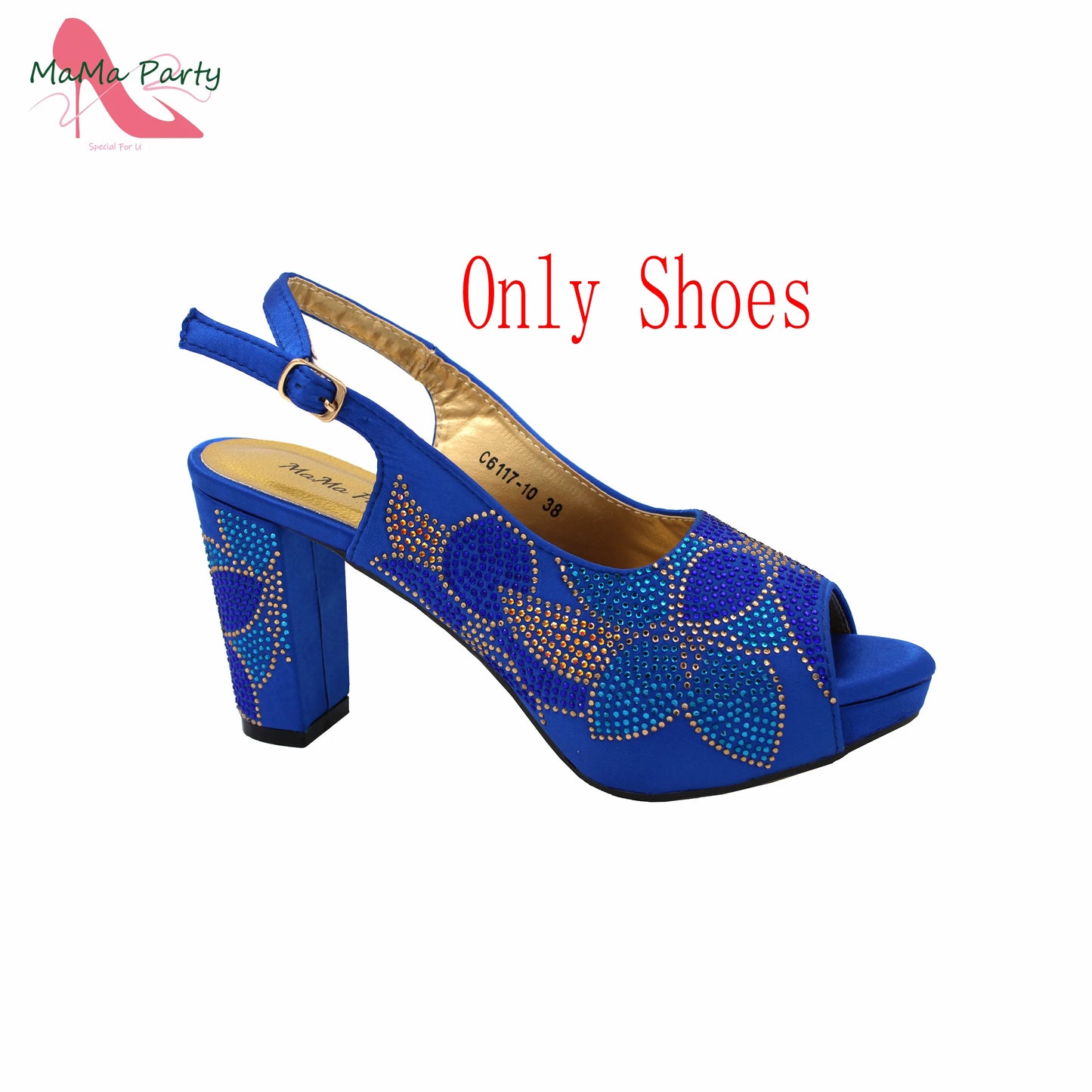 2024 Italian Design Shoes and Bag Set in Pink Color High Quality New Arrivals with Shinning Crystal for Wedding Party