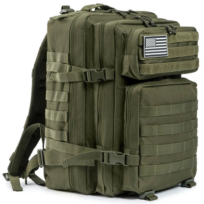 45L Tactical Backpack Large Capacity Outdoor Rucksack 3 Day Fitness Hiking Bag Hiking Camping Gear Backpacks