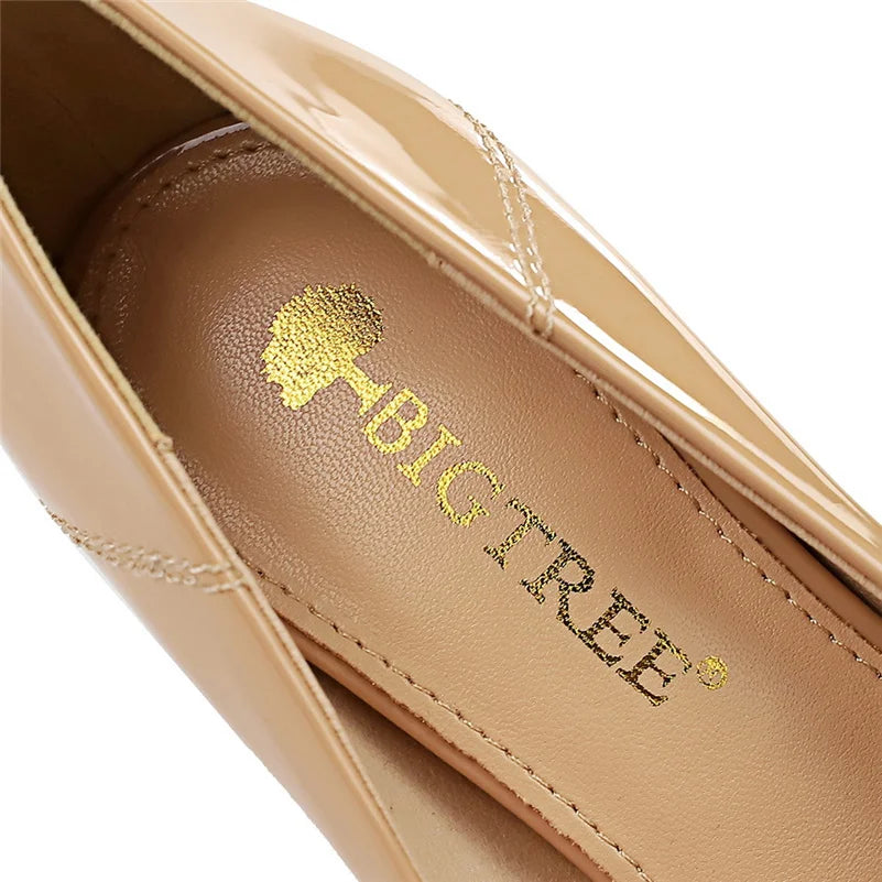 Women 7cm 10cm High Heels Wedding Bridal Replica Pumps Lady Scarpins Metal Chain Buckle Low Heels Stiletto Nude Green Prom Shoes
