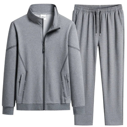 Unisex Jogging Suit MEN Plus Size 6XL 7XL 8XL Men's Tracksuit Suit New Arrive Tracksuit Mens Casual Solid Solor Sweatpant Set