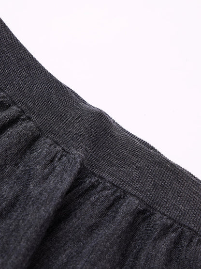 High Quality Women's 100% Worsted Wool Skirts Spring Autumn Female Knitwear Thin Lady Bottoms Cozy Clothing Summer Long Dresses