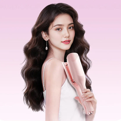 Hair Curling Iron Wand Ceramic Ionic Styling Tool for Wavy Hair Care Salon Quality 32mm Curling Iron Large Wave