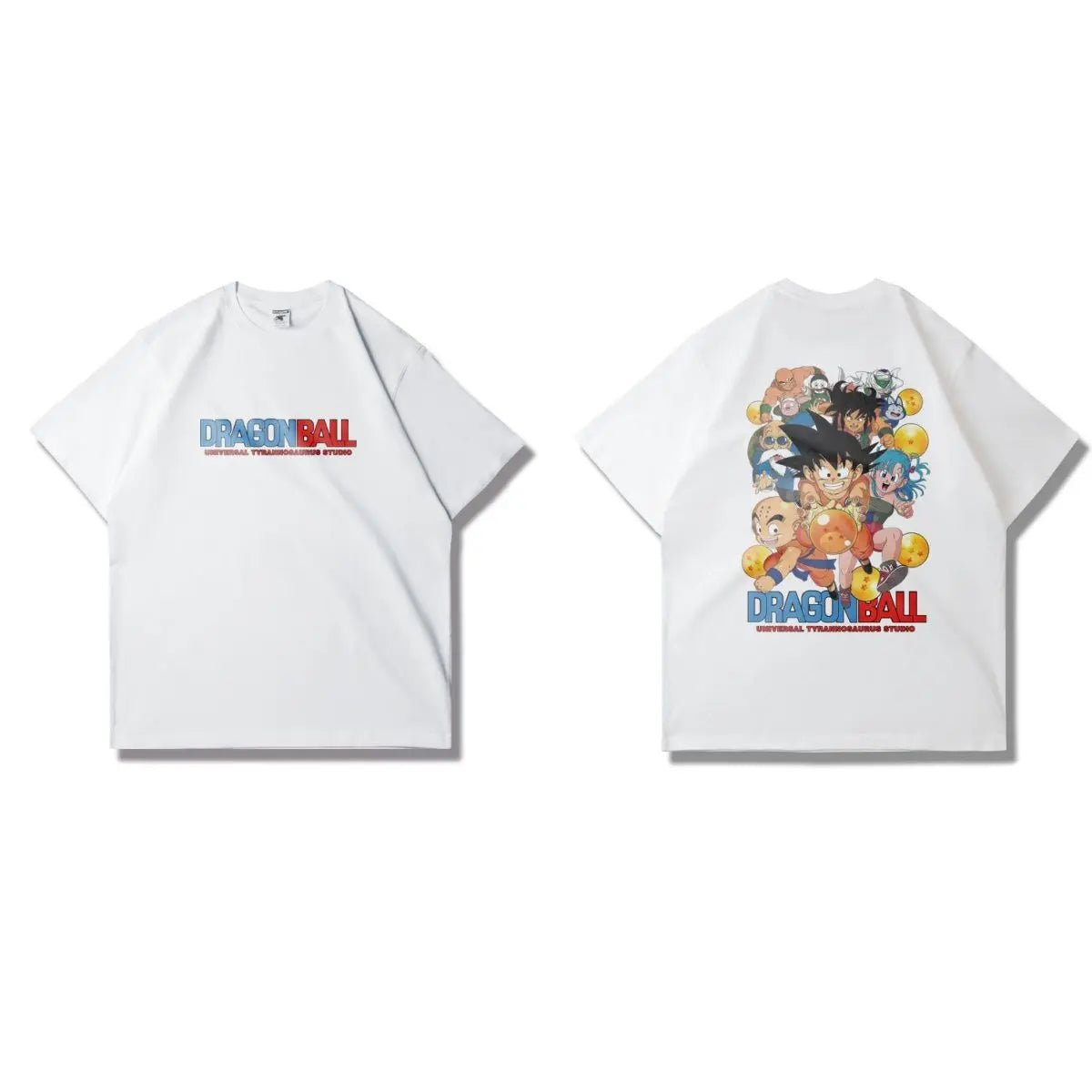Animation Printed Short Sleeve T-Shirt Men's and Women's Fashion Loose Trend Top Clothing