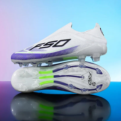 New Men Football Boots High-quality Soccer Shoes Sneakers Match Indoor Non-Slip Grass Cleats Mid-top Light Hot-selling Outdoor