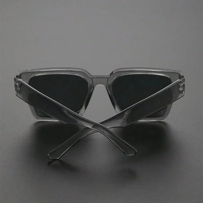 Retro Black Millionaire Shades Luxury Sunglasses 2025 For Men Designer Famous Brand Square Sun Glasses Man Women Sunglass
