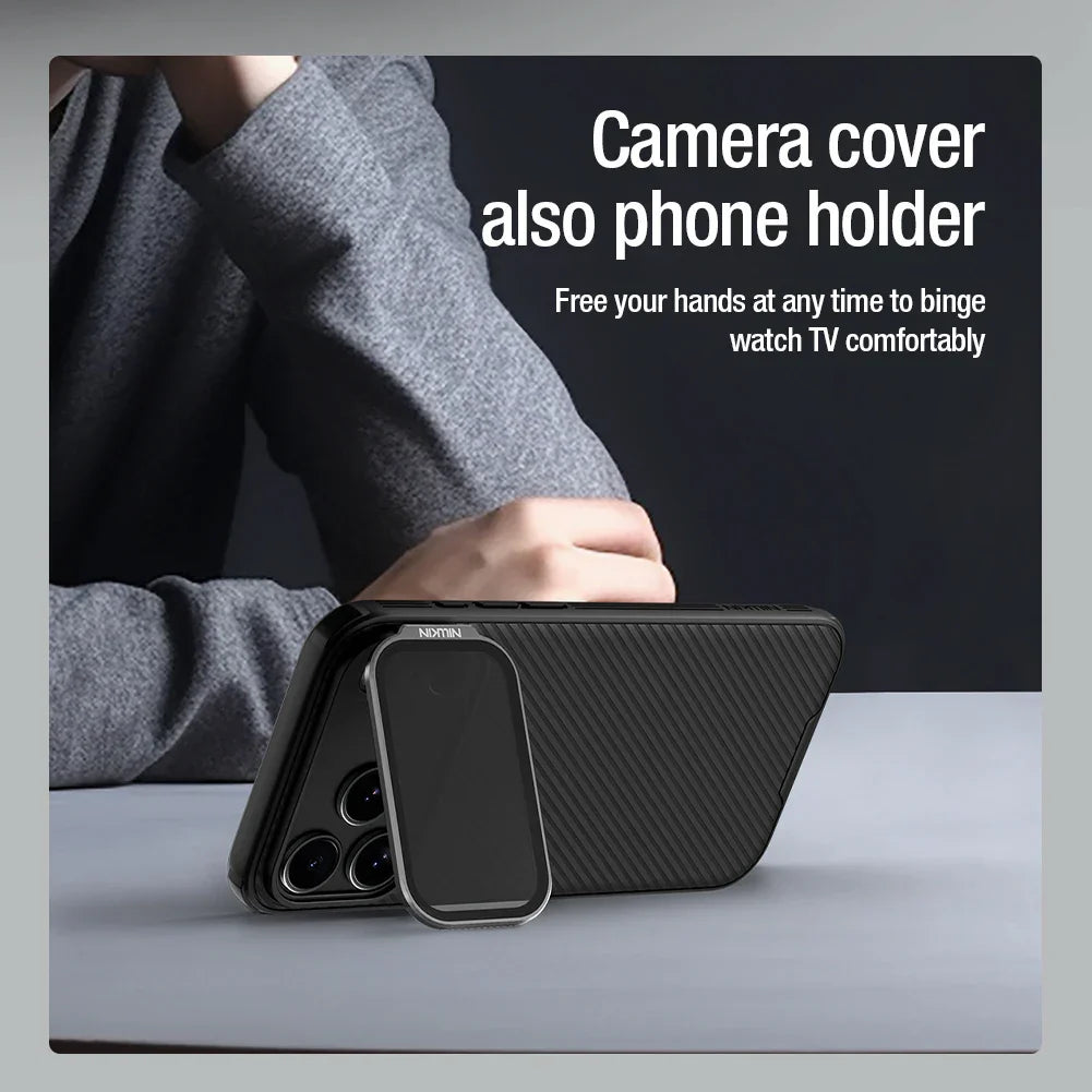For iPhone 17 Pro Max Magsafe Case CamShield Prop With Foldable Protection Lens Stand Magnetic Cover For iPhone 17 Pro