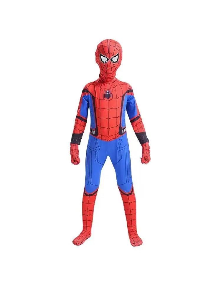 Halloween Kids Homecoming Peter costume Cosplay Zentai Bodysuit Party JumpSuit