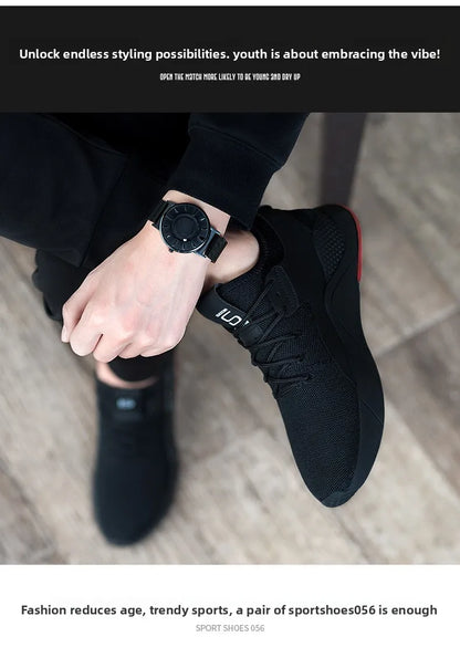 Large Size Men's Shoes 2025 Autumn New Men's Trend Sports Shoes Casual Versatile Foreign Trade Fashion Running Shoes