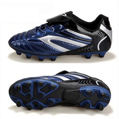 Professional Men's Soccer Cleats Firm Ground Football Boots Shoes Breathable Training Shoes for Outdoor Sports Soccer Outdoor