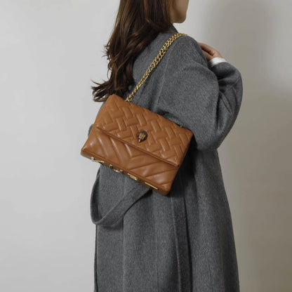 2026 New Chain Bag Textured Rhombus Embroidery Thread Single Bag Versatile Single Shoulder Crossbody Hot Selling Women's Bag
