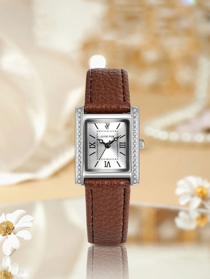 Woman Watches Diamond design Laides Quartz Wristwatches Elegant Women's Clock Luxury watch