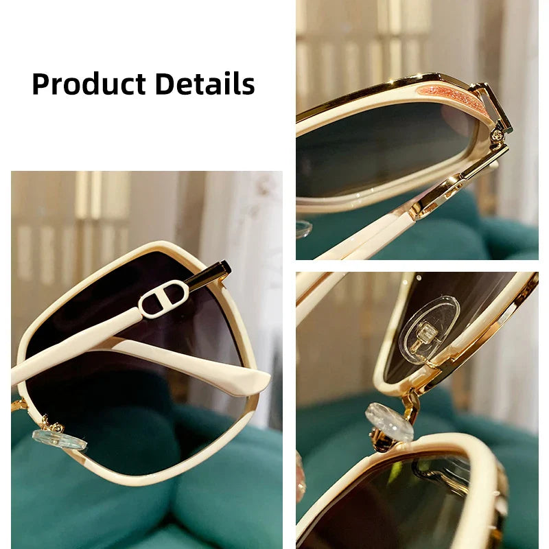 Polarized Sunglasses Women UV400 Gradient Lens Sun Glasses