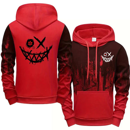 Men's Tracksuit  Men Two Piece Sets Versatile Casual Jogging Sweatshirts Fashion Comfort Daily Sports Simple Splashed Ink Hoodie
