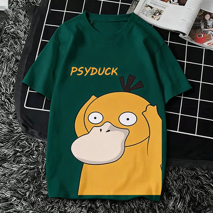 Oversized Anime T Shirt Man Women Cotton Short Sleeve Tee Streetwear Y2k Clothes Casual Top Summer Fashion Unisex