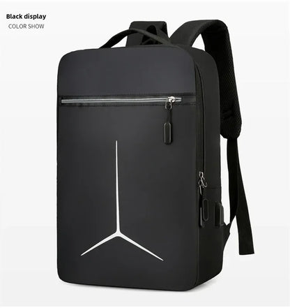 New Anti-theft USB Waterproof Hard Case Travel Smart Laptop Motorcycle Backpack Man EVA Fashion Business Men's Shell Backpack