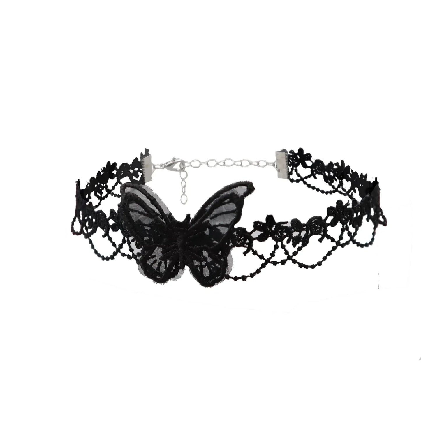 Punk Black Sexy Lace Chokers Necklace For Women Fashion Retro Clavicle Chain Halloween Collar Choker Steampunk Gifts