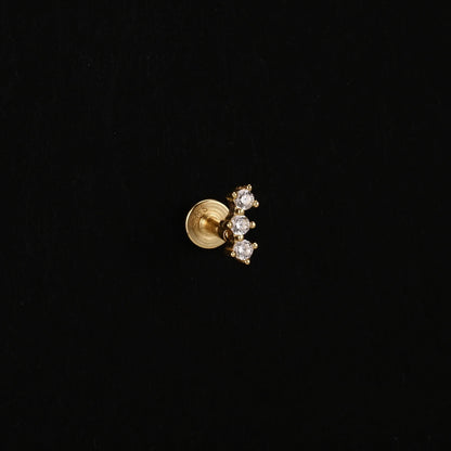 Heart Round Ball Flat Helix Piercing Earring 925 Sterling Silver Ear Studs Geometric Zircon Exquisite Trinket Studs Aretes