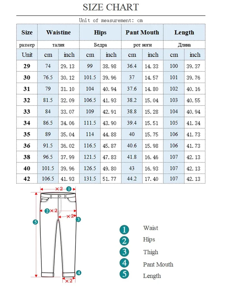 Men's Spring Autumn Soft Baggy Jeans Casual Straight Stretch Wide-Leg Business Denim Pants Versatile Comfortable Loose Trousers