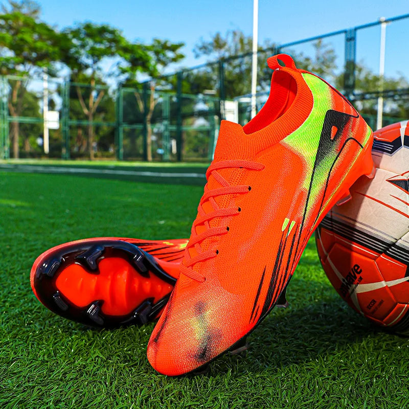 Men Football Field Boots Professional Society Cleats Original Youth Soccer Shoes Grass Training Kids Non Slip Football Shoes