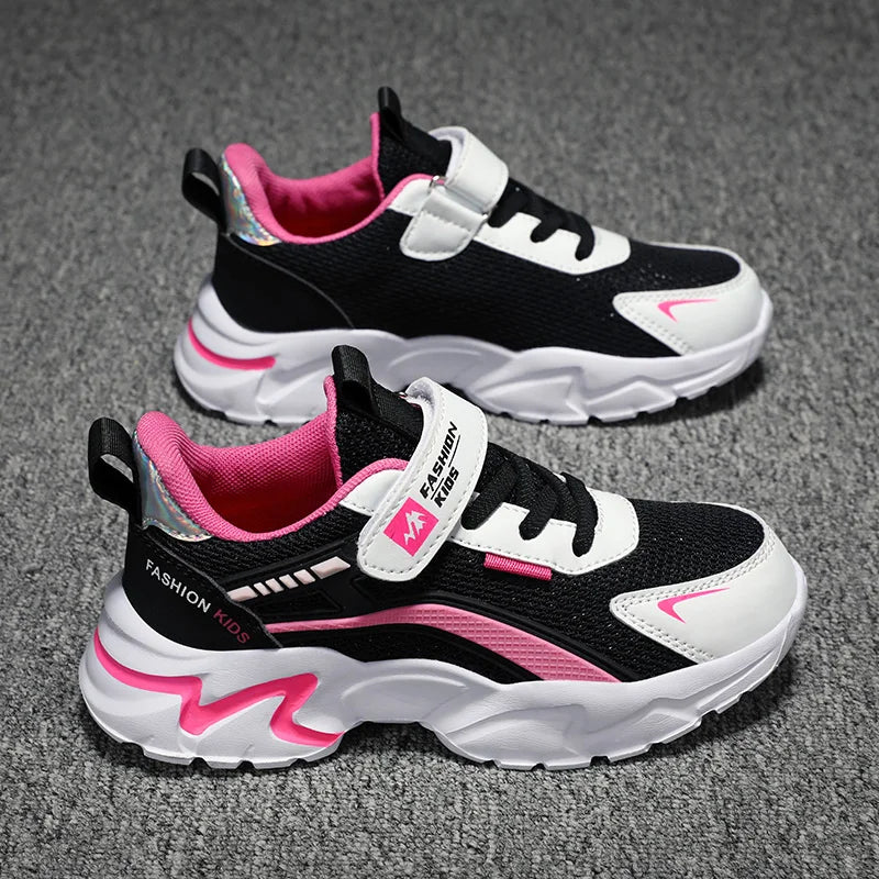 Children's Sports Shoes Kids Running Sneakers for Boys Girls Air Mesh Breathable Outdoor School Casual Fashion Shoes Anti-skid