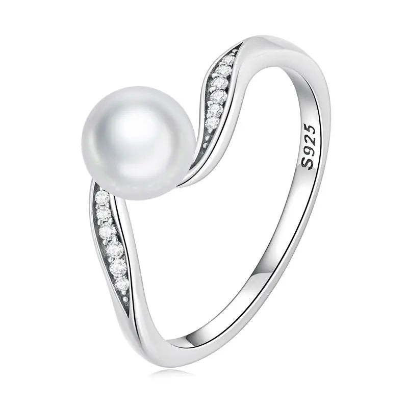 925 Sterling Silver European Simple CZ Ear Buckles Heart Hoop Earrings for Women Wedding Gift Minimalism Jewelry E737