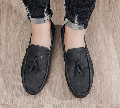 Outdoor Fashion Men's Casual Shoes Comfortable Male Loafers Non-slip Walking Sneakers Breathable Flats Driving Shoes Lazy Shoes