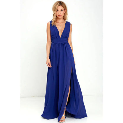 Sexy backless maxi summer dress women mesh long bodycon red Christmas party dress bridesmaid evening dresses
