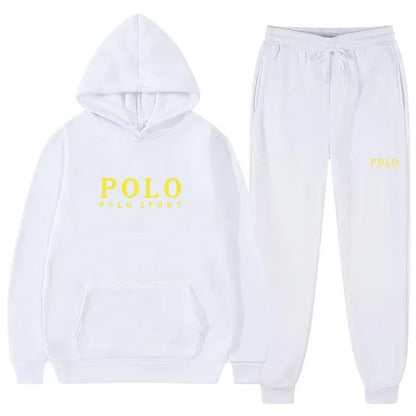Autumn and Winter 2025 New Men's casual Set outdoor fashion jogging men's and women's hooded sweatshirt and pants 2-piece set