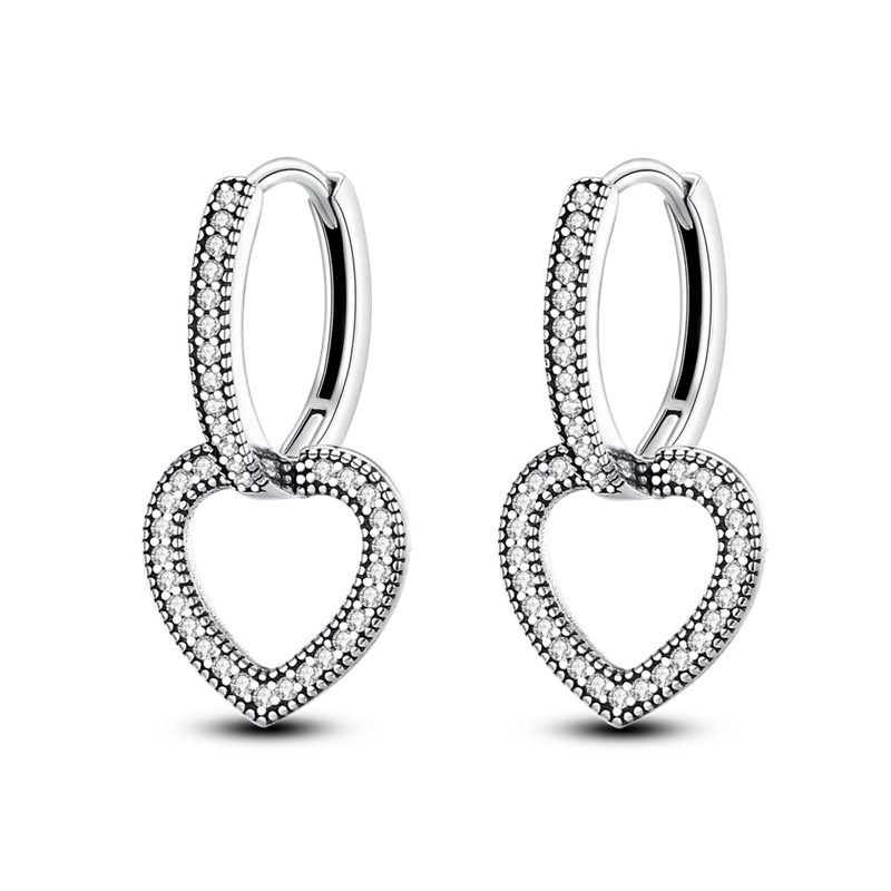 925 Silver Charms Plata De Ley 925 Jewelry Women Fashion Cute Tiny Clear Crystal CZ Stud Earrings Star Starfish Dolphin Earrings