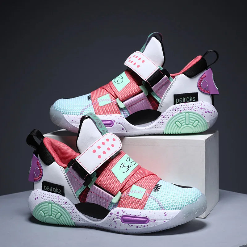 Kids Shoes Running Girls Boys School Casual Sports Tennis Sneakers Basketball Outdoor Lightweight Children Shoes Non-slip