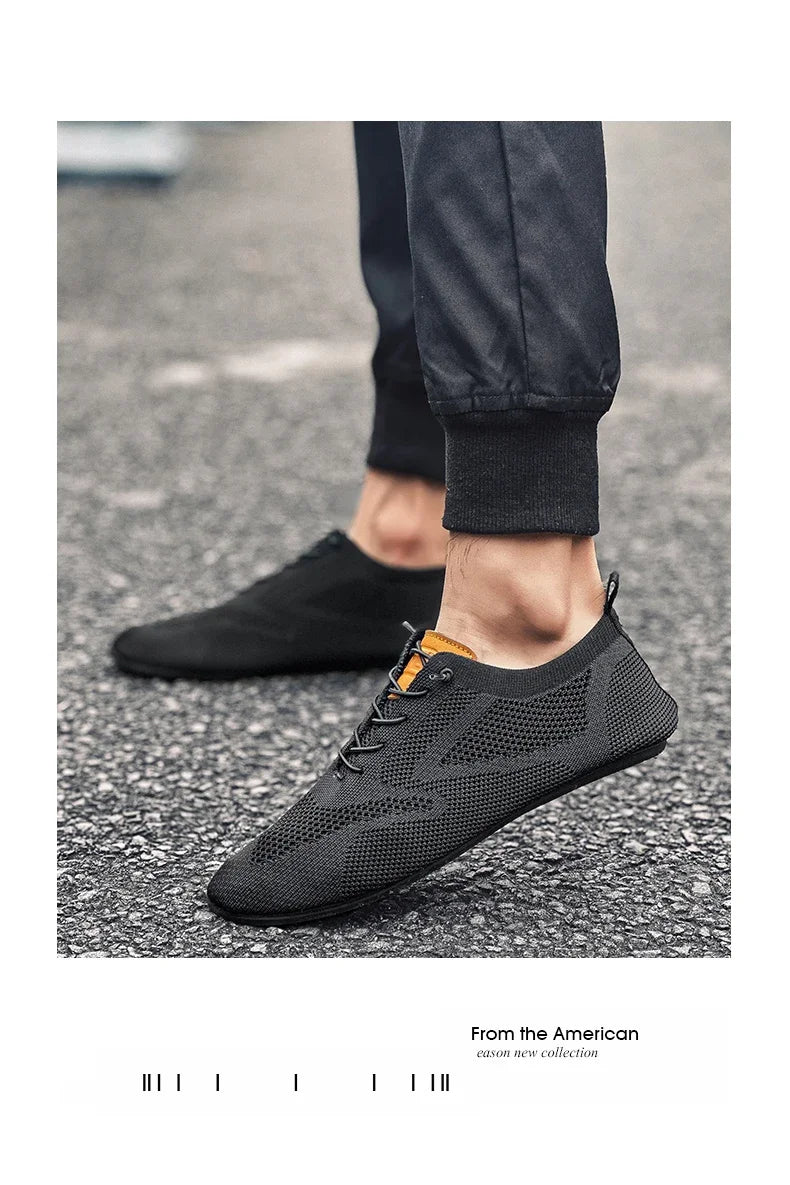 Men Lightweight Loafers Breathable Non Slip Casual Walking Shoes Classic Fashion Comfortable Loafers for Men Plus Size 47