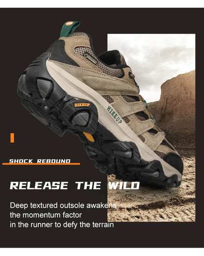 Hiking Shoes Men Designer Climbing Trekking Sneakers for Men Leather Outdoor Sports Work Man Shoes Run Shoes