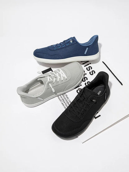 Unisex Barefoot Shoes for Men Women Wide Toe Adjustable Slip On Sneakers Minimalist Lightweight Walking Shoes