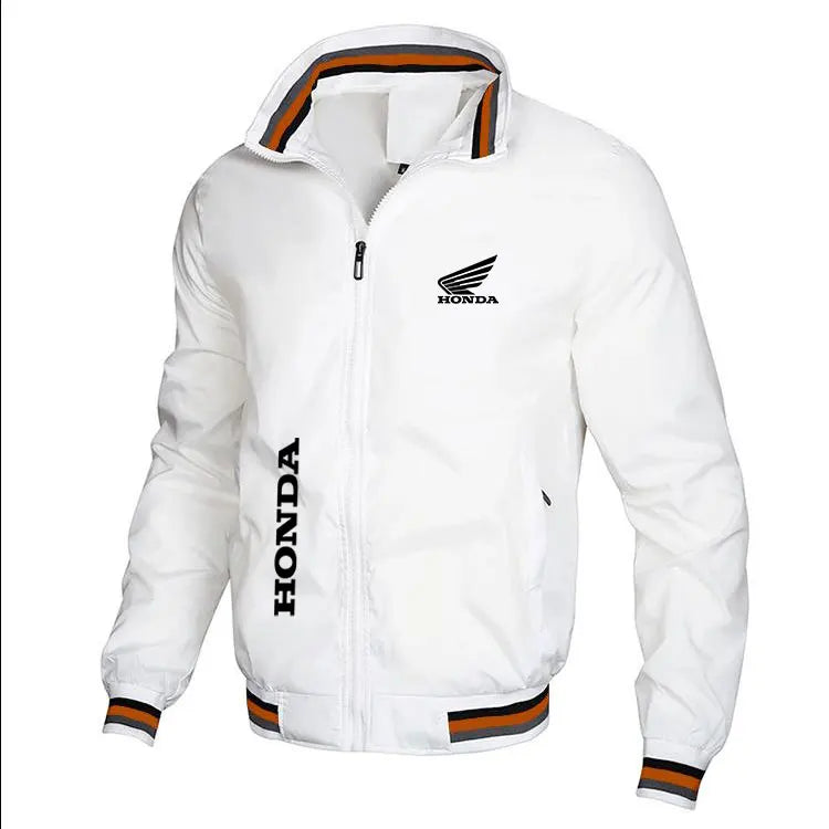 2025 Honda Men's motorcycle jacket spring summer outdoor leisure fashion sports coat ultra-thin zipper sun protection clothing
