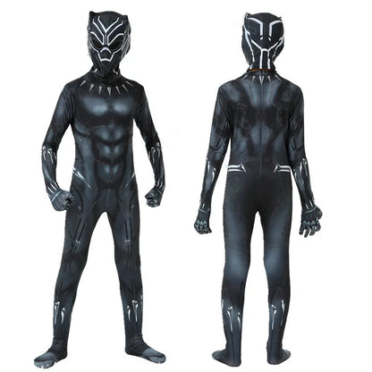 Kids Superhero Bodysuit Miles Cosplay Peter Parker Cartoon Costume Halloween Hooded Set Holiday Costume Jumpsuit Hoodie Separate