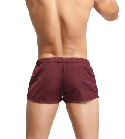 Men's Summer Beach Shorts Swimwear Trunks Board Short Pants Male Gym Shorts Swim Surf Fitness Quick Dry Shorts