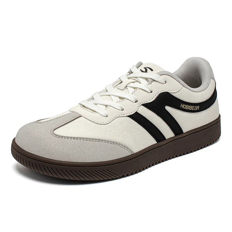Wide Toe Shoes Mens Womens Minimalist Fabric Sneaker Lace Up Casual Walking Shoes