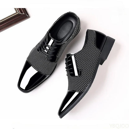 Large Size Fashionable Men's Office Formal Shoes, Low Cut Daily Comfortable Pointed Multifunctional Men's Wedding Shoes 2026