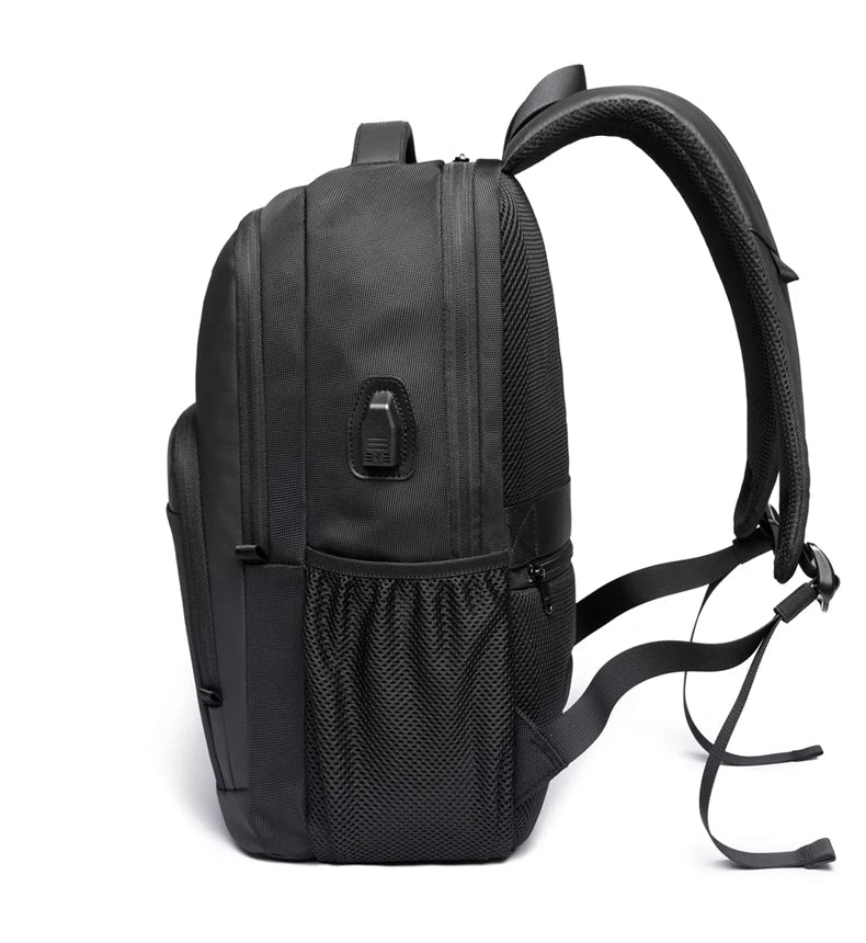Lightweight 15.6 inch Laptop Backpack Waterproof USB Charge Port Multifunctional Travel Hiking School Bag Mochila for Men