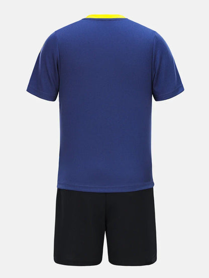 Custom Kids Soccer Jersey Goalkeeper Soccer Jerseys Team Suis Short-sleeve Training Breathable Boys football  8251ZB3003