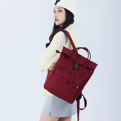 Schoolbag Female College Student Large Capacity Backpack 2026 New Niche Notebook 14Inch Computer Bag Girls Backpack