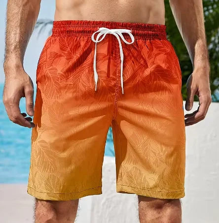 Swim Trunks Quick Dry Board Shorts Bathing Suit Breathable Drawstring With Pockets for Surfing Beach Summer Men's Swim Shorts5XL