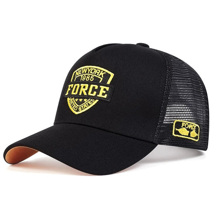 Fashion Letter Baseball Cap Women Men Breathable Hip Hop Hats Summer Casual Mesh Caps Unisex cotton Snapback Caps gorras