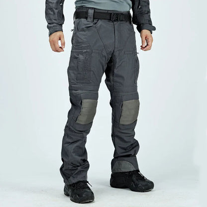 Outdoor Tactical Pants Casual Waterproof Cargo Pant Men New Training Trousers Wear-Resistant Multi Bag Casual Man Pant New