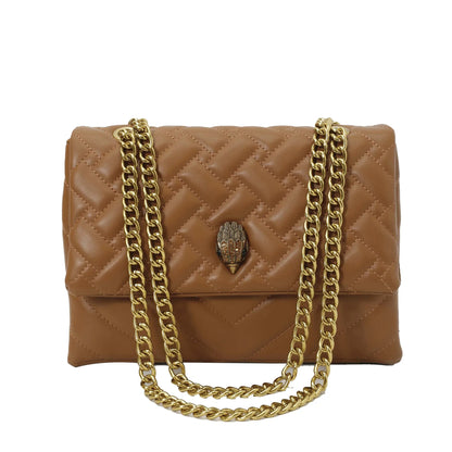 2026 New Chain Bag Textured Rhombus Embroidery Thread Single Bag Versatile Single Shoulder Crossbody Hot Selling Women's Bag