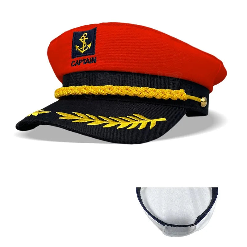 Men Women Baseball Caps Embroidered Captain & First Mate Hats Boating Marine Sailor Party Fun Hat
