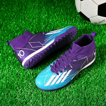 New Unisex Football Boots Professional Non-slip Soccer Shoes Outdoor Drop Shipping Futsal Match Training Sport Sport Sneakers