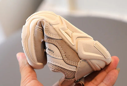 Children's Sneakers Spring Autumn Mesh Breathable School Running Sports Shoes for Boy Girl Causal Fashion Kids Basketball Shoes